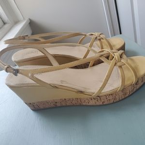 Nude Prada Wedges
